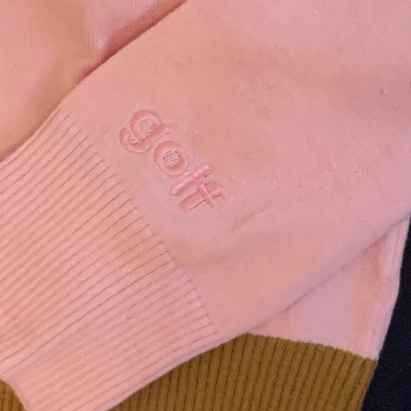 Golf Wang Two Tone Long Sleeve Polo Sweater - Picture 4 of 4